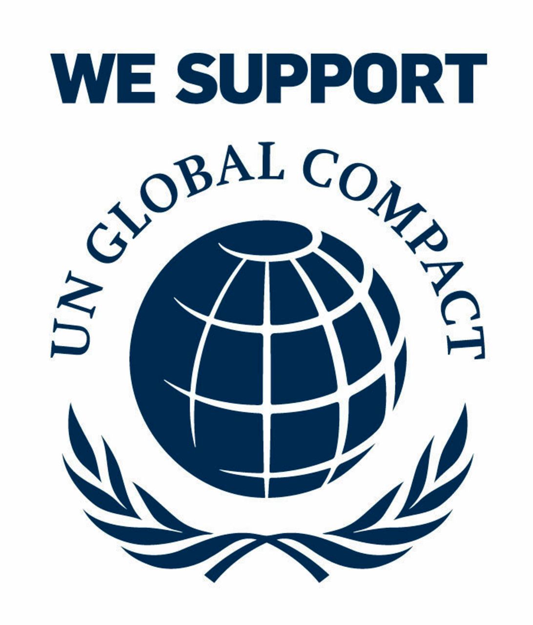 UN Global Compact Logo in Farbe