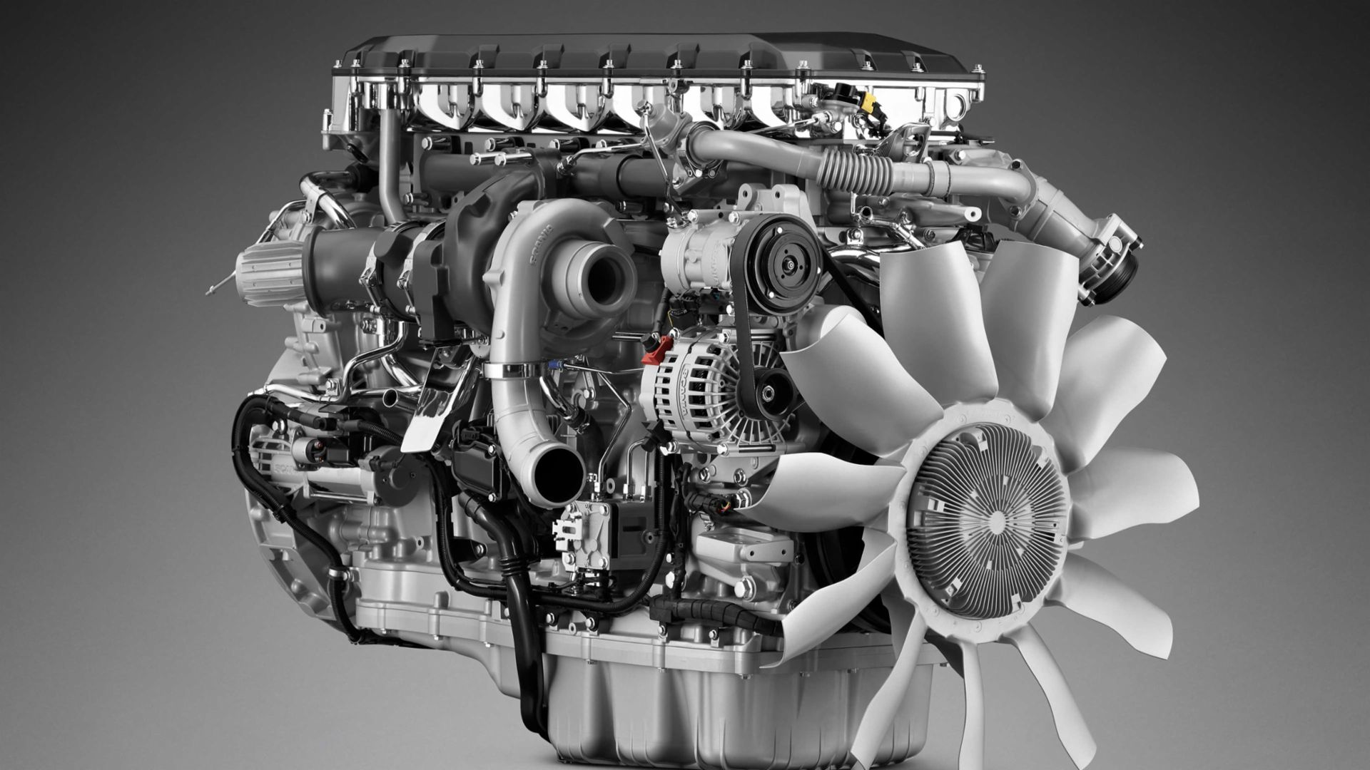 TRATON presents its first joint diesel engine for heavy-duty trucks.