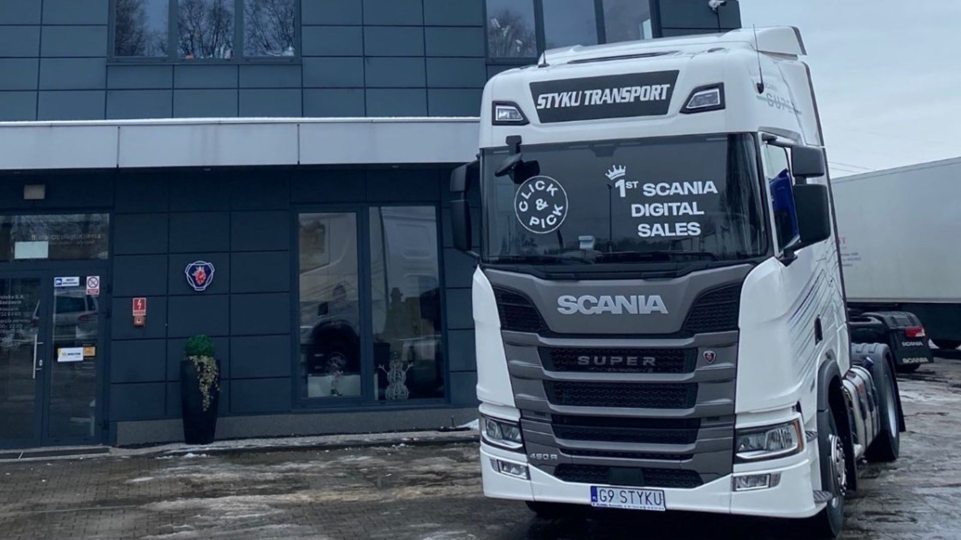 Scania Polska in digital truck sale milestone