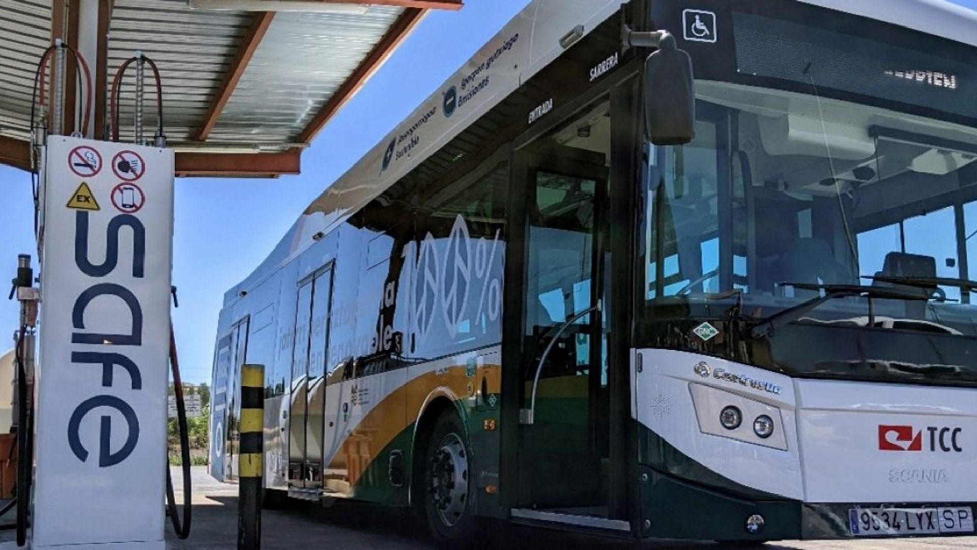 Public operator in Spain runs Scania buses on public waste