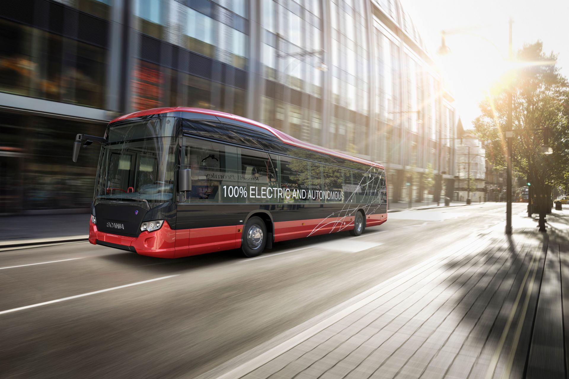Scania wird in Zusammenarbeit mit Nobina Tests mit selbstfahrenden Bussen durchführen.