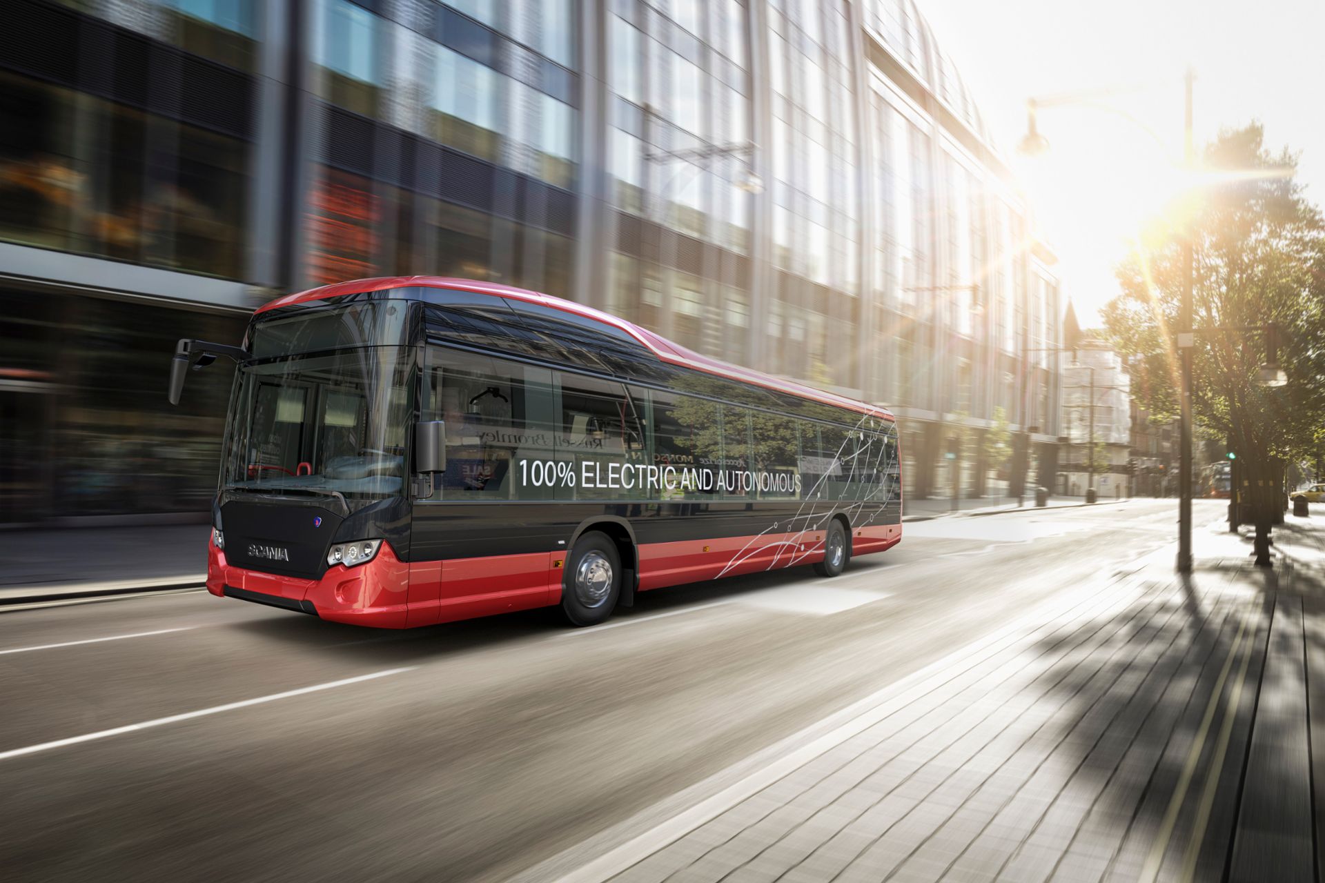 Scania is working on electric and autonomous buses