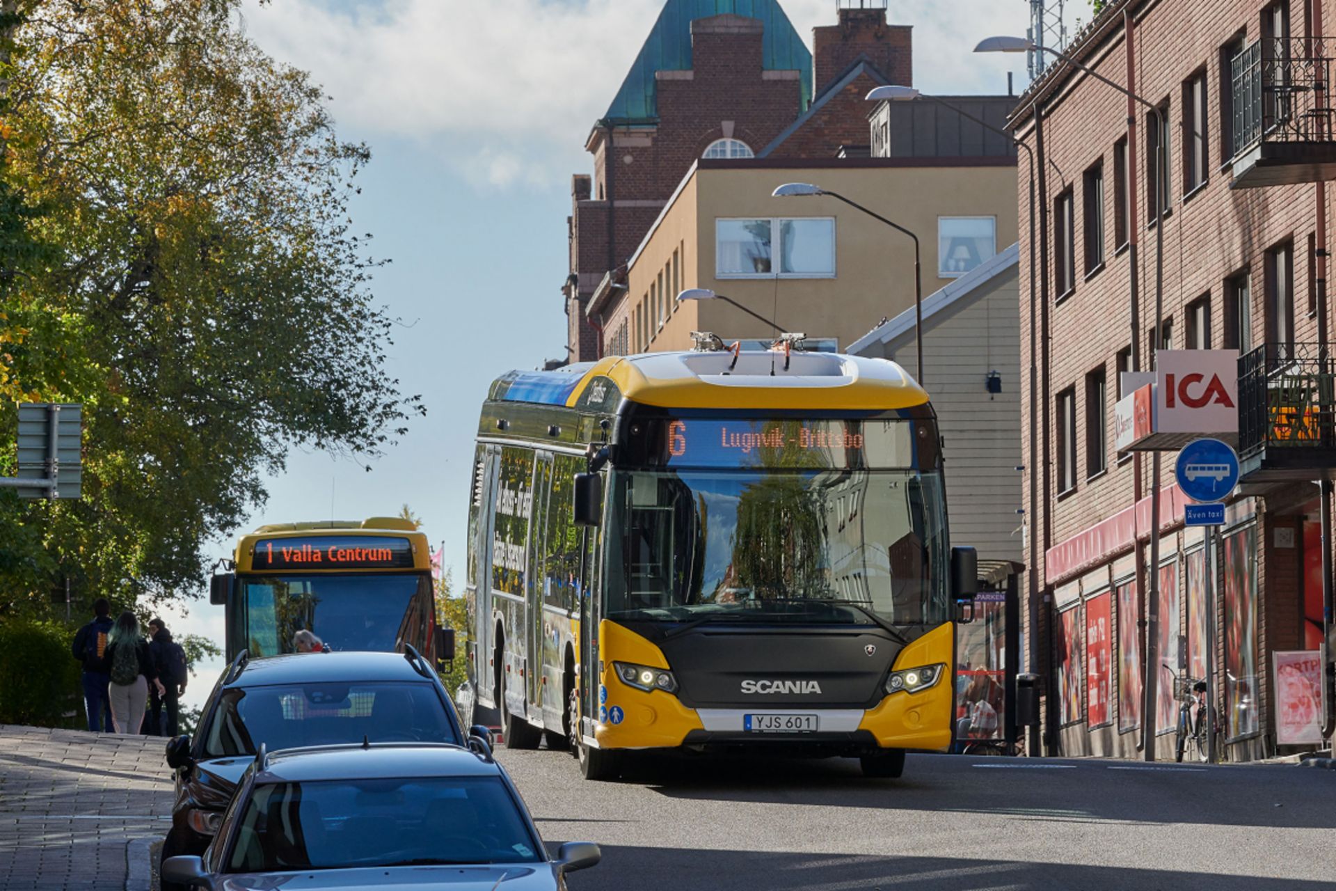 Buses are an important piece of the puzzle in electrifying the entire transport sector in Östersund.
