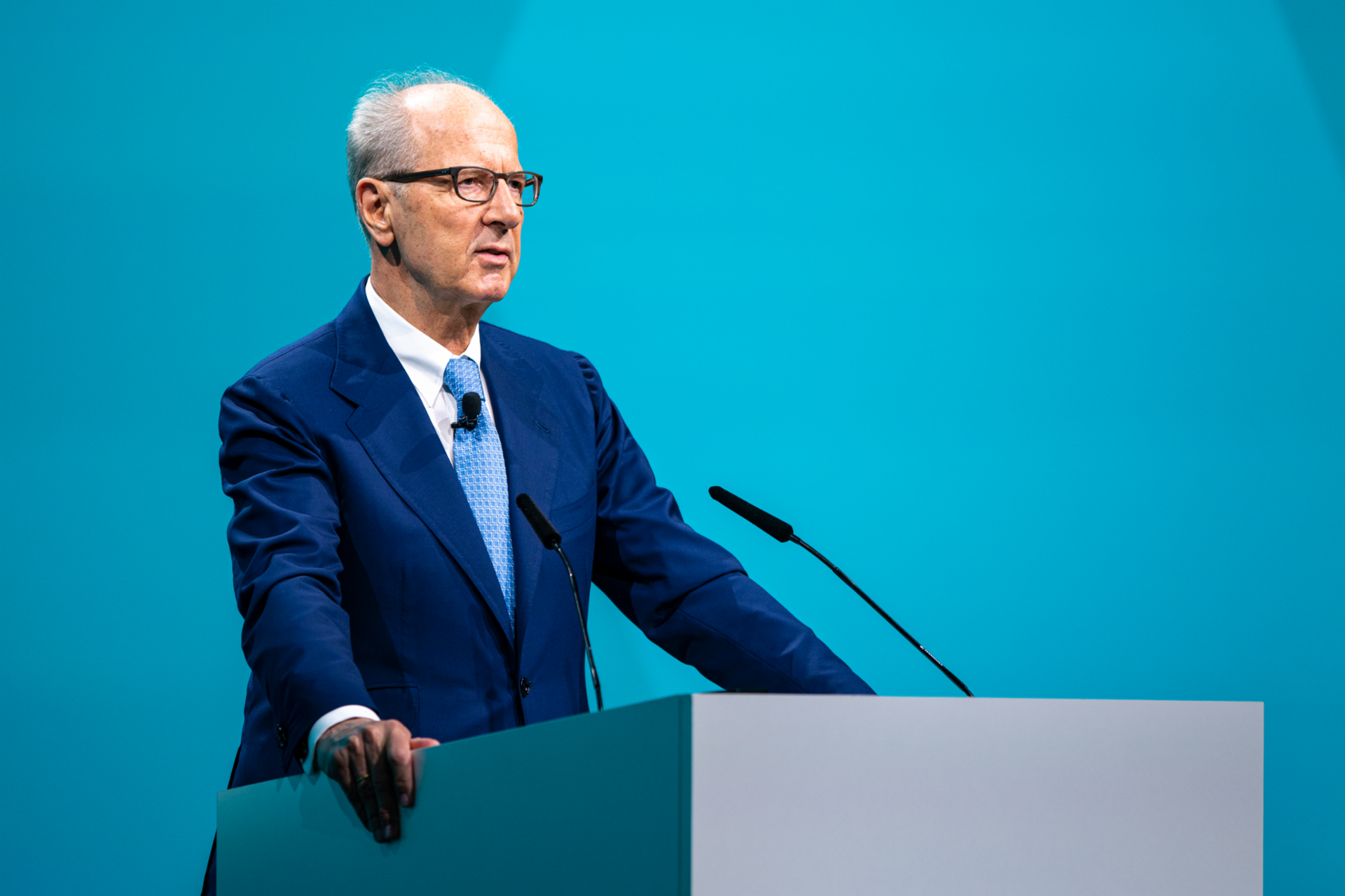 Hans Dieter Poetsch auf der TRATON SE Hauptversammlung am 09. Juni 2022 im ICM in München