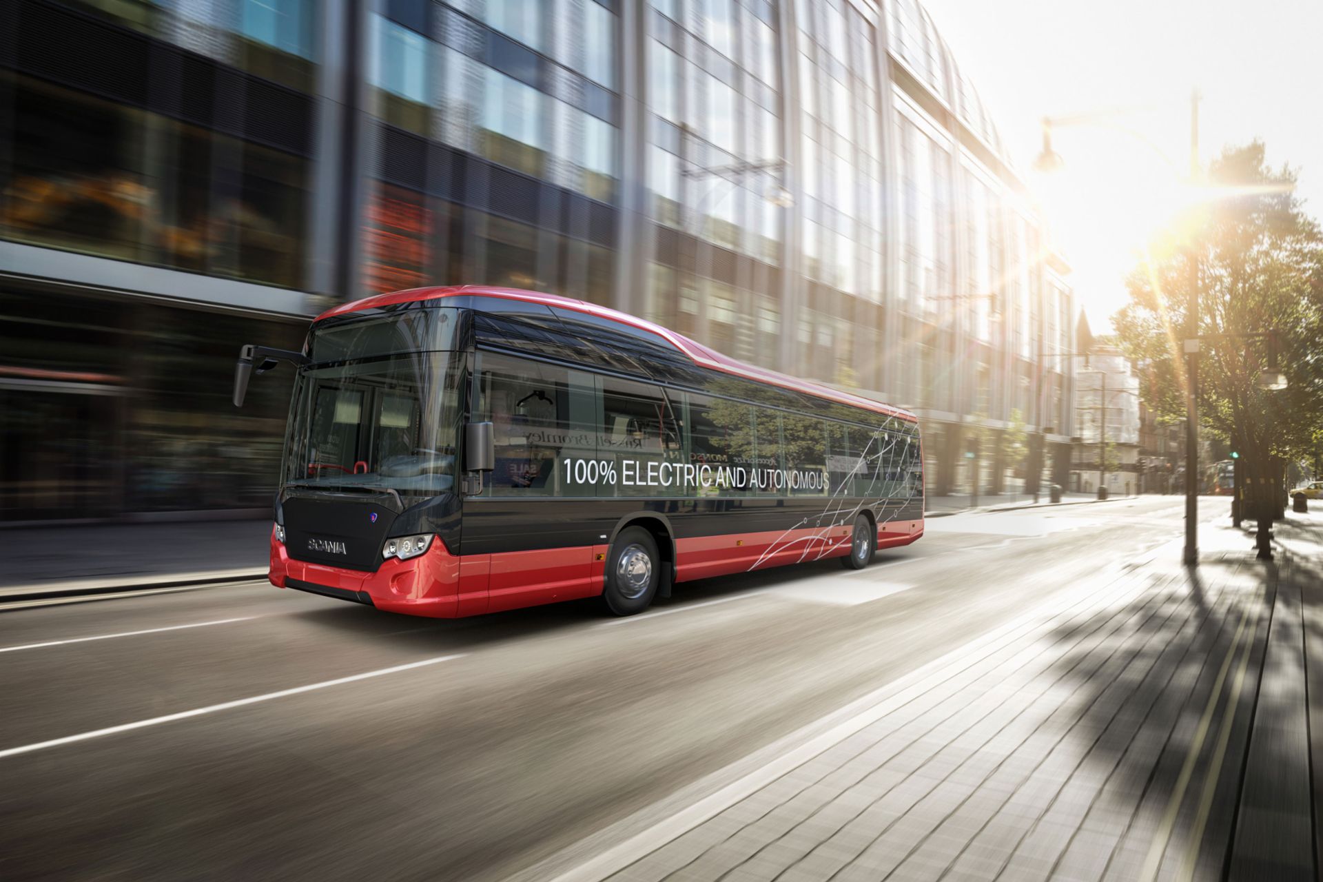 Scania e-mobility bus
