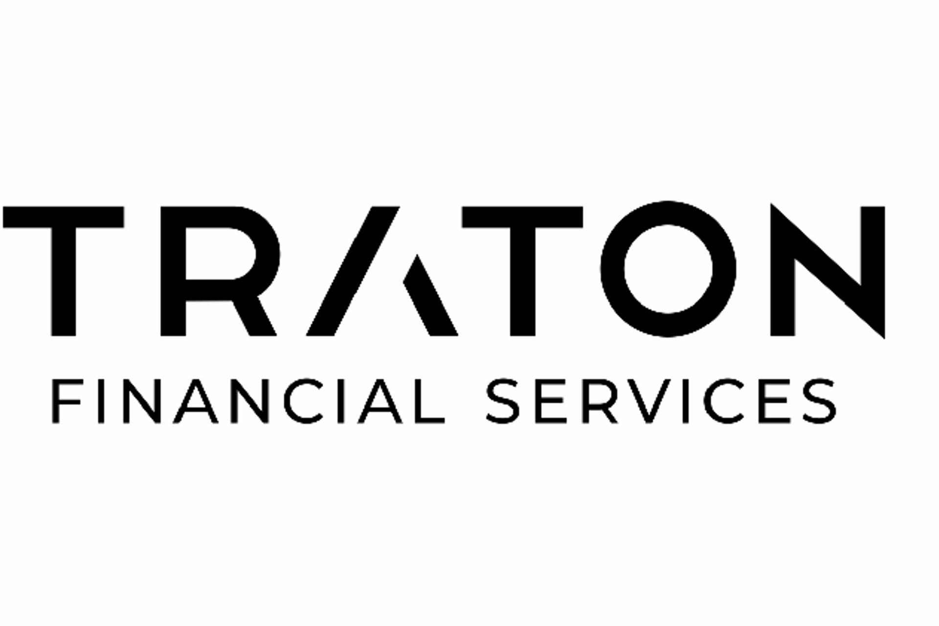 TRATON FINANCIAL SERVICES Logo in schwarz
                 