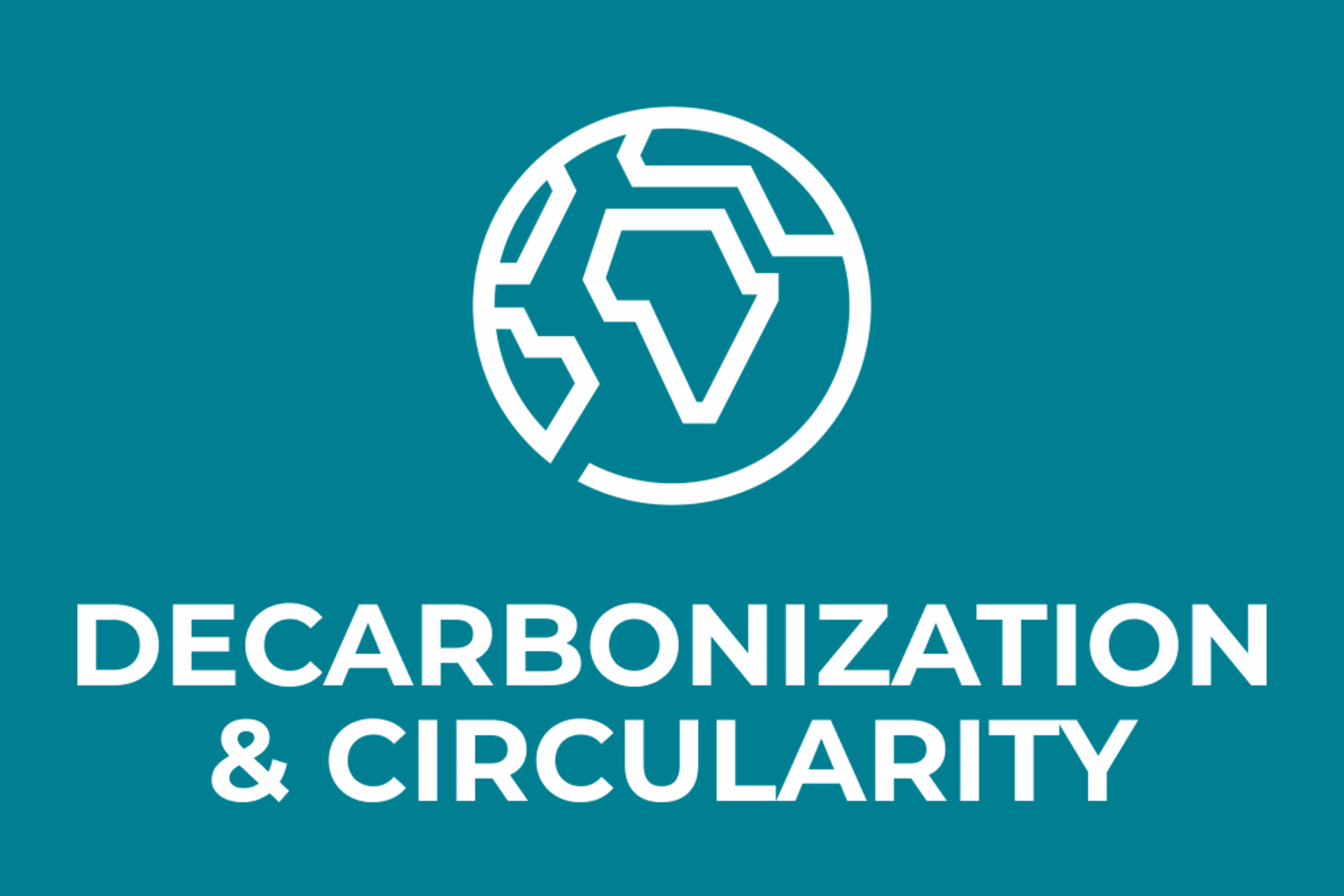 Symbolbild für Dekarbonisierung und Kreislaufwirtschaft
