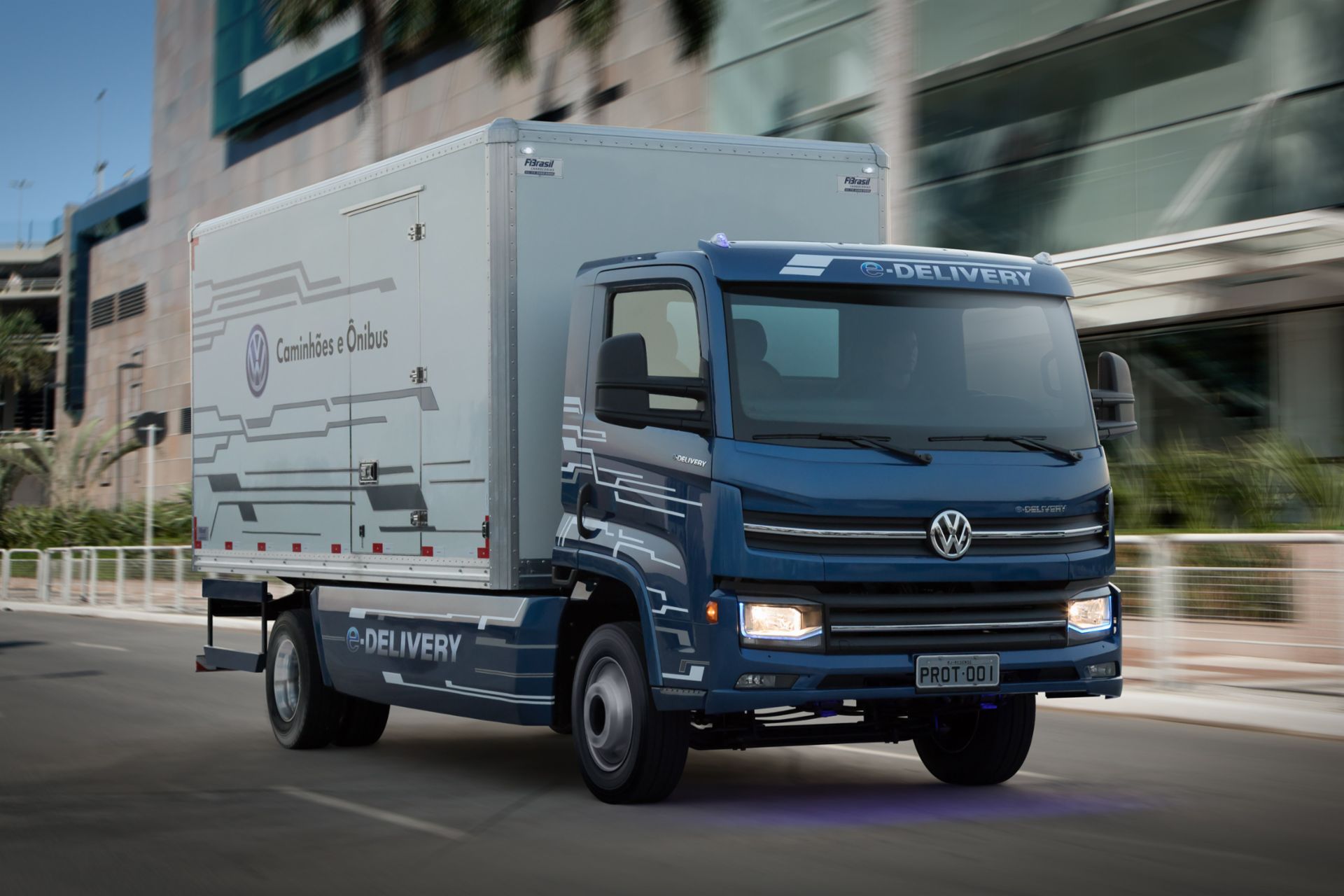 The e-Truck „made in Brazil“ will be on the market from 2020 onwards.