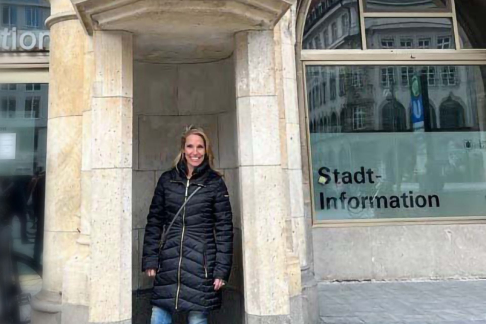 Exploring: Darcy in the center of Munich.