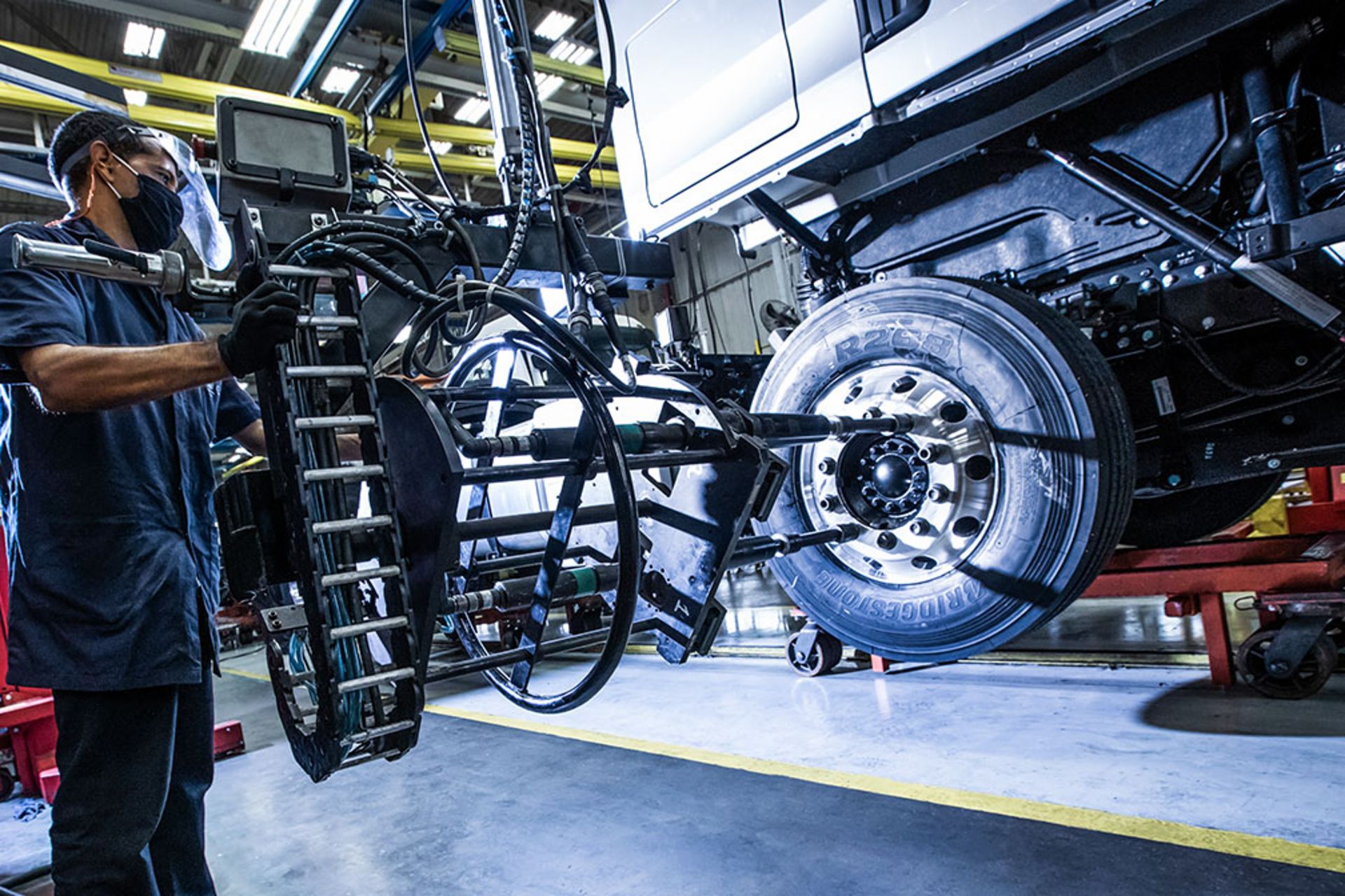 Im brasilianischen Werk Resende baut die TRATON Marke Volkswagen Caminhões e Ônibus (VWCO) die Lkw der Baureihe Meteor in einer vollkommen neuen Produktionsanlage.
                 