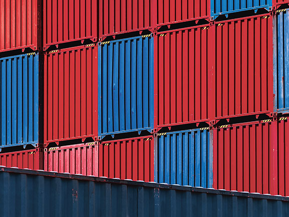 Container Stapel